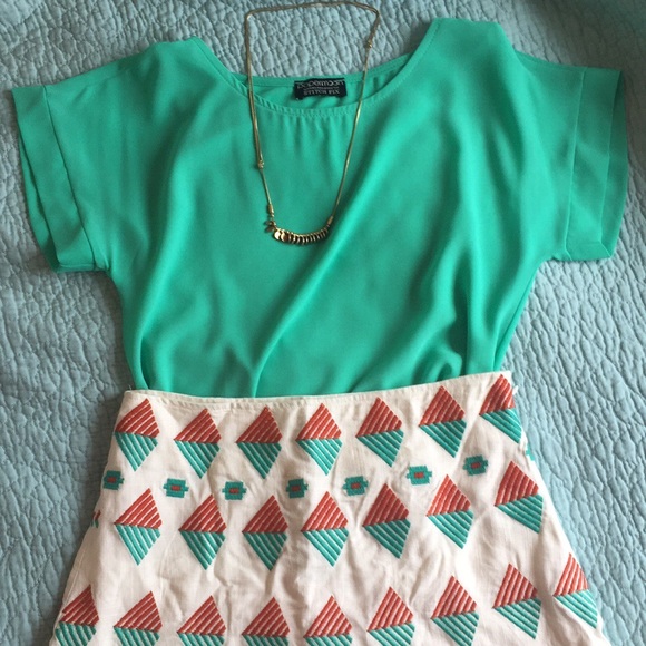 THML Brea Embroidered Mini Skirt - Picture 5 of 5